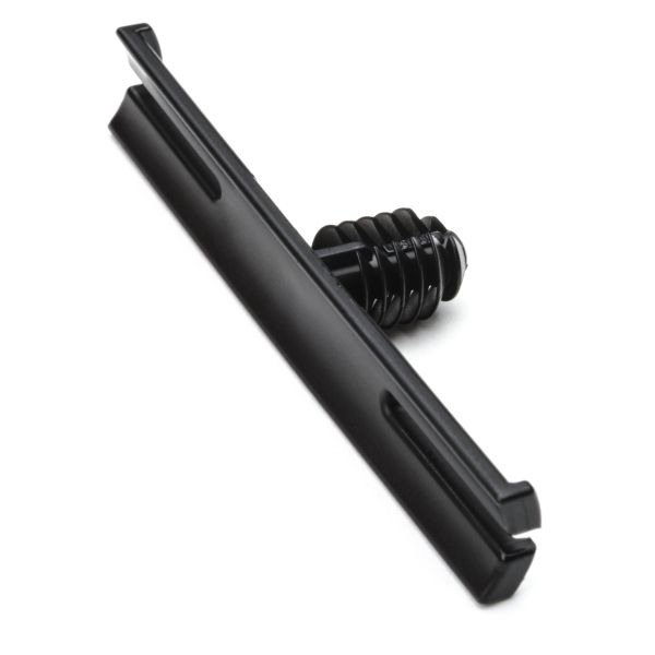 HellermannTyton 155-30802 Bundling Clip with Fir Tree, 2.17" Long, 0.02 - 0.20" Panel Thickness, PA66HIRHS,Bk,14,000/pkg