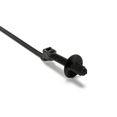 HellermannTyton 157-00195 Offset Fir Tree Cable Tie, 25 mm, FT6, 8