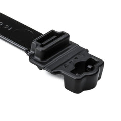 HellermannTyton 157-00401 Wide Strap Cable Tie with .25