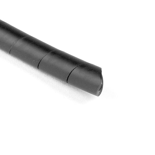 HellermannTyton 4NFP0C Spiralwrap Protective Sheathing, .75" Diameter, PE, Black, 100 ft/roll