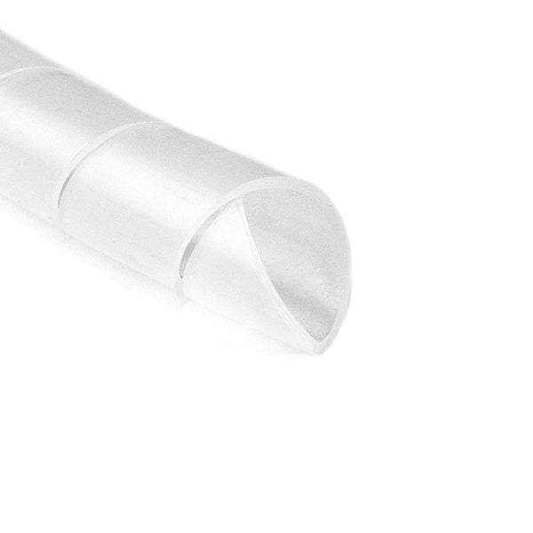 HellermannTyton 4NFP9C Spiralwrap Protective Sheathing, .75" Diameter, PE, Natural, 100 ft/roll