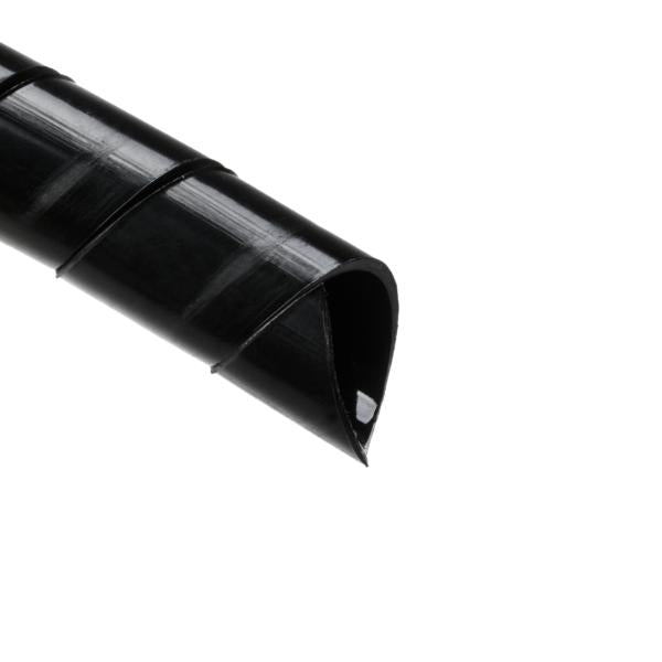 HellermannTyton 161-05089 Spiralwrap Protective Sheathing, .75" Diameter, PA6, Black, 500ft/roll
