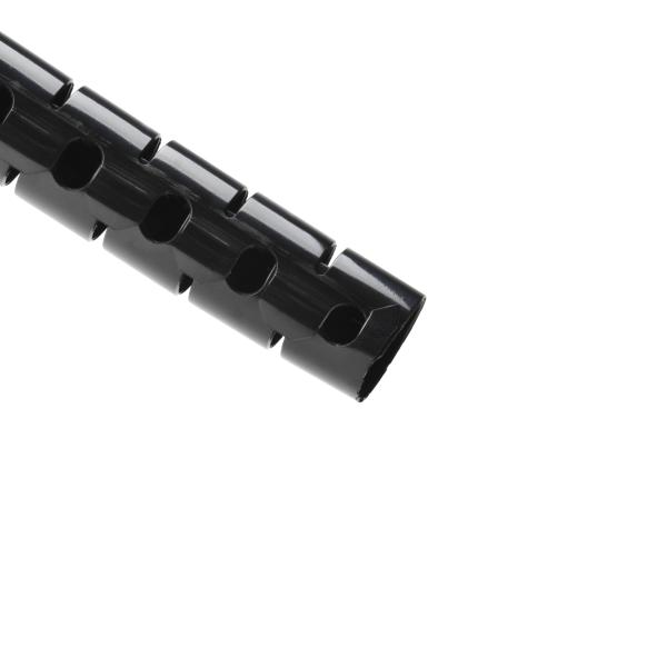 HellermannTyton 161-63403 Helawrap, HWPAV025, 1" (25mm) Dia, PA6V0, Black, 100 ft/reel
