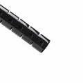 HellermannTyton 161-63501 Helawrap, HWPAV030, 1-1/4" (30mm) Dia, PA6V0, Black, 100 ft/reel