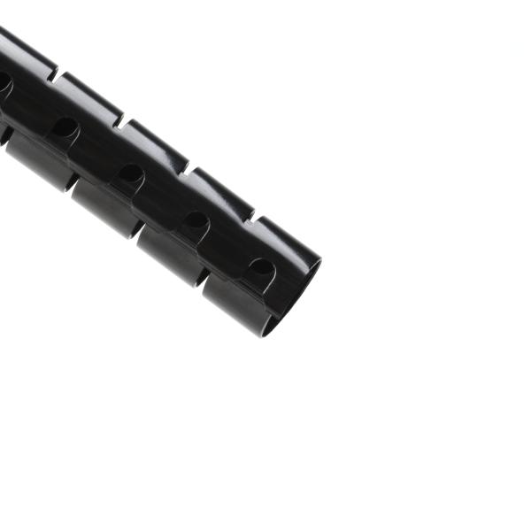 HellermannTyton 161-63501 Helawrap, HWPAV030, 1-1/4" (30mm) Dia, PA6V0, Black, 100 ft/reel