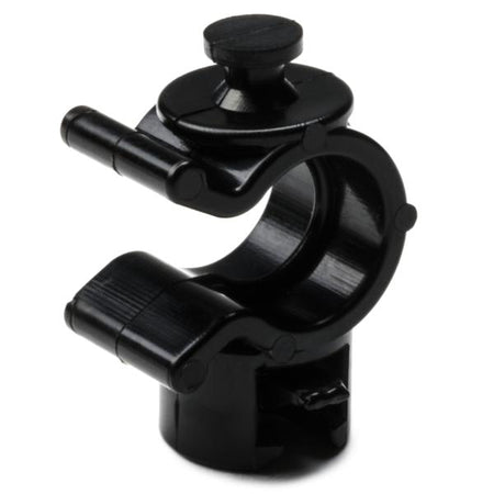 HellermannTyton 161-64002 Helawrap, Accessory Clip, HWCLIP08, 5/16" Dia, PA66HIRHS, Black, 50/pkg