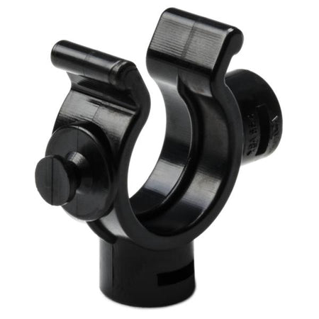 HellermannTyton 161-64004 Helawrap, Accessory Clip, HWCLIP16, 5/8" Dia, PA66HIRHS, Black, 50/pkg