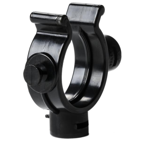 HellermannTyton 161-64006 Helawrap, Accessory Clip, HWCLIP20, 3/4" Dia, PA66HIRHS, Black, 50/pkg