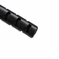 HellermannTyton 161-64112 Helawrap, HWPP08, 5/16" (8mm) Dia, PP, Black, 100 ft/reel