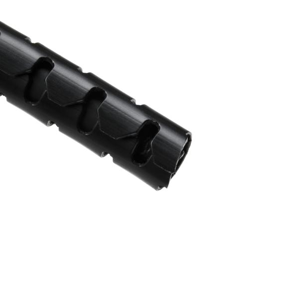 HellermannTyton 161-64112 Helawrap, HWPP08, 5/16" (8mm) Dia, PP, Black, 100 ft/reel