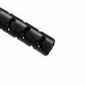 HellermannTyton 161-64213 Helawrap, HWPP16, 5/8" (16mm) Dia, PP, Black, 100 ft/reel