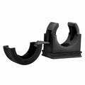 HellermannTyton 166-90181 HelaGuard PACC Conduit Clip,1.00" Dia, PA66, Black, 10/pkg