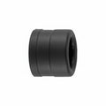 HellermannTyton 166-90187 HelaGuard PAEC Conduit End Cap, 1.00" Dia, PA66, Black, 10/pkg