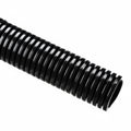 HellermannTyton 166-90190 HelaGuard Non-Metallic Conduit, Std. Weight, 0.38" Dia, Nylon PA6, Black, 100 ft/reel
