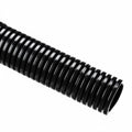 HellermannTyton 166-90191 HelaGuard Non-Metallic Conduit, Std. Weight, 0.50" Dia, Nylon PA6, Black, 100 ft/reel