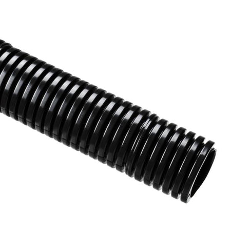 HellermannTyton 166-90192 HelaGuard Non-Metallic Conduit, Std. Weight, 0.75" Dia, Nylon PA6, Black, 100 ft/reel