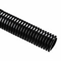 HellermannTyton 166-90194 HelaGuard Non-Metallic Conduit, Std. Weight, 1.25" Dia, Nylon PA6, Black, 50 ft/reel