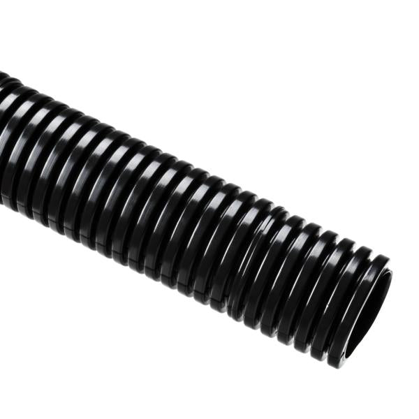 HellermannTyton 166-90195 HelaGuard Non-Metallic Conduit, Std. Weight, 1.50" Dia, Nylon PA6, Black, 50 ft/std reel