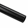 HellermannTyton 166-90203 HelaGuard Non-Metallic Conduit, Flame Retardant, Std Wt, 0.50" Dia, PA6-FR, Bk, 100 ft/Std. Reel