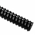 HellermannTyton 166-90224HelaGuard SR PVC Tubing, Smooth Bore, Spiral Cover, Std Wt, 1.25" Dia, Bk, 100 ft/Std. Reel