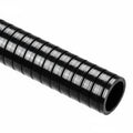 HellermannTyton 166-90250 HelaGuard SR PVC Tubing, Smooth Bore, Smooth Cover, Std Wt, 1.00" Dia, Bk, 100 ft/Std. Reel