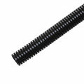 HellermannTyton 169-60019 Convoluted Tubing, Slit, .5" Dia, PA6, Black with Gray Stripe, 100 ft/pkg