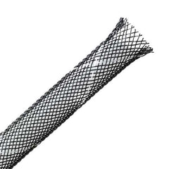 HellermannTyton 170-03006 Braided Sleeving, Expandable, Flame Retardant, .25