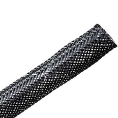 HellermannTyton 170-03007 Braided Sleeving, Expandable, Flame Retardant, .5