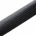 HellermannTyton 170-03208 Braided Sleeving, Expandable, Flame Retardant, .75" Dia, PET, Black, 1300 ft/reel