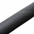 HellermannTyton 170-03120 Braided Sleeving, Expandable, Fray Resistant, Flame Retardant, 1" Dia, PET, Black, 250 ft/bulk reel
