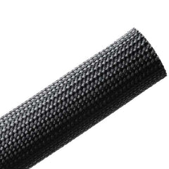 HellermannTyton 170-03053 Braided Sleeving, Resin Coated Fiberglass, 1