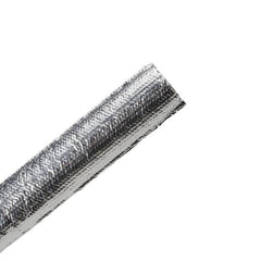 HellermannTyton 170-03063 Braided Sleeving, Aluminum Laminated Fiberglass, .75