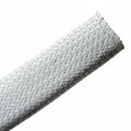 HellermannTyton 170-03066 Braided Sleeving, Expandable, Flame Retardant, 1.5" Dia, PET, Gray, 40 ft/reel
