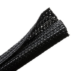 HellermannTyton 170-03140 Braided Sleeving, Split Wrap, Flame Retardant, .125