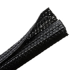 HellermannTyton 170-03142 Braided Sleeving, Split Wrap, Flame Retardant, .5