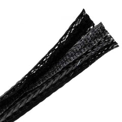 HellermannTyton 170-03148 Braided Sleeving, Hook & Loop, .5