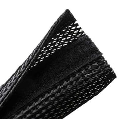 HellermannTyton 170-03151 Braided Sleeving, Hook & Loop, 2.0