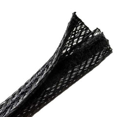 HellermannTyton 170-03154 Braided Sleeving, Hook & Loop, Flame Retardant, .75