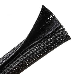 HellermannTyton 170-03156 Braided Sleeving, Hook & Loop, Flame Retardant, 2.0