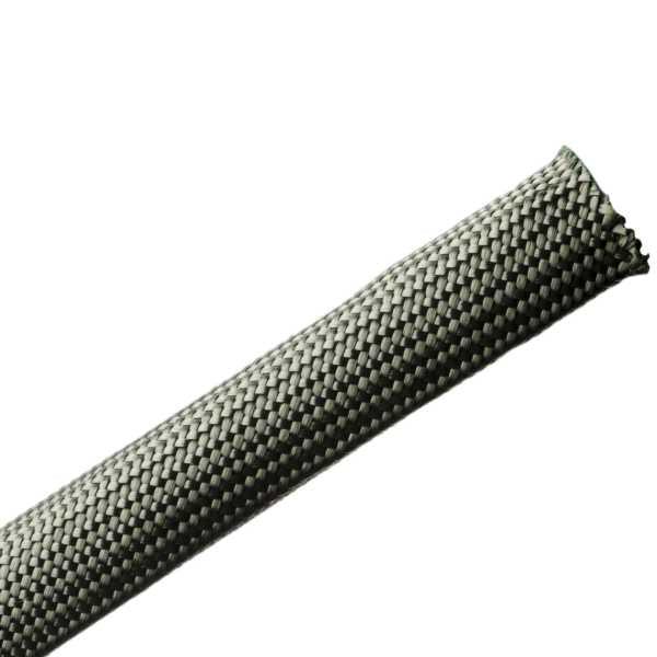 HellermannTyton 170-03158 Nomex® High Temperature Woven Sleeving, .125" Dia, GN, 100 ft/bulk reel
