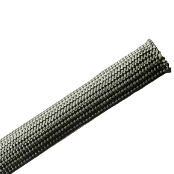 HellermannTyton 170-03161 Nomex® High Temperature Woven Sleeving, .5" Dia, GN, 100 ft/bulk reel