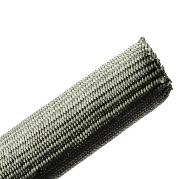 HellermannTyton 170-03164 Nomex® High Temperature Woven Sleeving, 1.25" Dia, GN, 100 ft/bulk reel