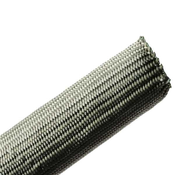 HellermannTyton 170-03166 Nomex® High Temperature Woven Sleeving, 1.75" Dia, GN, 100 ft/bulk reel