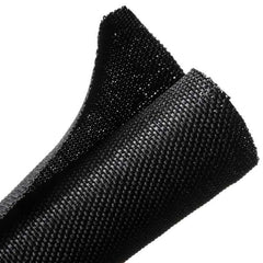 HellermannTyton 170-03186 Braided Sleeving, Split Wrap, 1.5