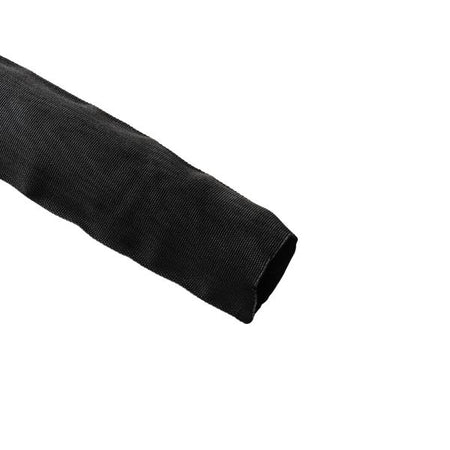 HellermannTyton 170-03207 Braided Sleeving, Heavy-Duty, 3" Dia, PA6, Black, 25 ft/reel