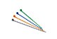Panduit 4" 18lb. Blue/Red Stripe Pan-Ty® Locking Cable Ties 50/bag Part # PLT1M-L6-2