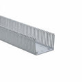 HellermannTyton 181-00152 High Density Slotted Wall Wiring Duct, 4" X 3", Adhesive, PVC, White, 120ft/Carton