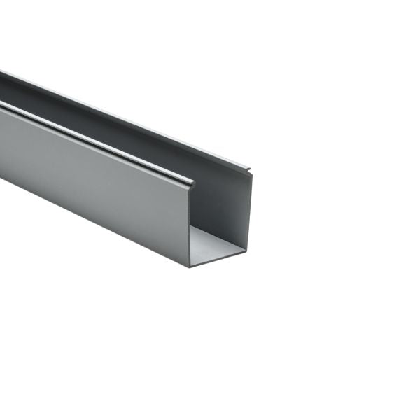 HellermannTyton 181-00223 Solid Wall Wiring Duct, 2.5" X 3", Adhesive, PVC, Gray, 30ft/Box