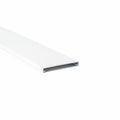 HellermannTyton 181-00262 Wiring Duct Cover for 2-1/2" Duct, 6 ft Long, PVC, White, 120 ft/carton