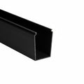 HellermannTyton 181-00468 Solid Wall Wiring Duct, 2" X 3", Non-Adhesive, PVC, Black, 120ft/Carton